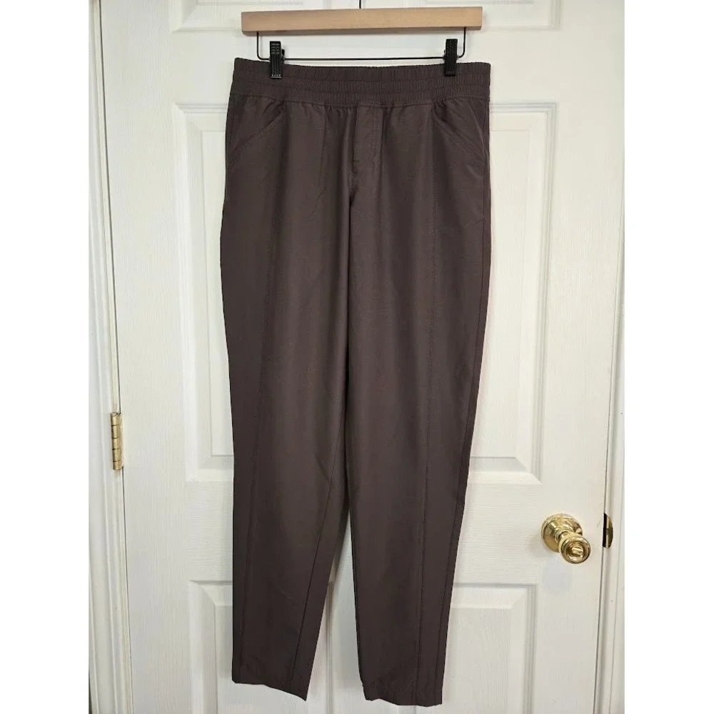 The North Face Nylon Tapered Hiking Pants Women's Size 6 Brown/Deep‎ Taupe